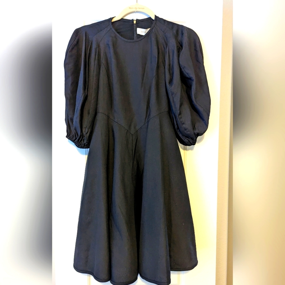 Zimmermann Black Minidress